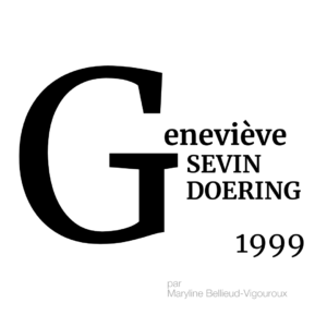 ARCHIVES – L’ABCÉDAIRE DE LA MMM : GENEVIÈVE SEVEN DOERING